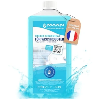 Image de MAXXI CLEAN Produit Nettoyant sol pour robots Laveur de Concentré détergent tous les lavants, y compris le Aspirateur Floor Cleaner d’750ml