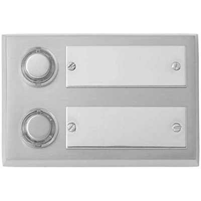 Image de Heidemann 70722 Bouton de sonnette x2 24 V/1 A
