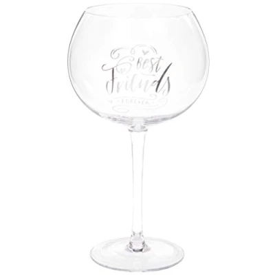 Image de Verre à gin Sentiment &quot;Best Friends Forever&quot; avec cœurs 625 ml, coffret cadeau