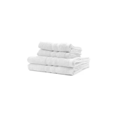 Image de TODAY 2 Serviettes de Bain 50x90 + Draps 70x130 cm 100% Coton Craie