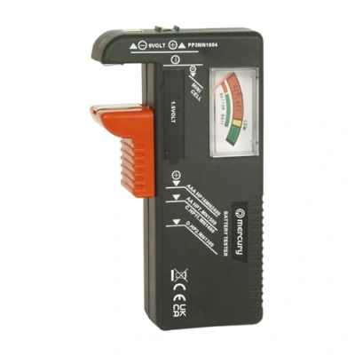 Image de AirPromise testeur de batterie universel pour piles AAA, AA, C, D et Botton, 1,5 V, 9 tension le recyclage des batteries (BT 168)
