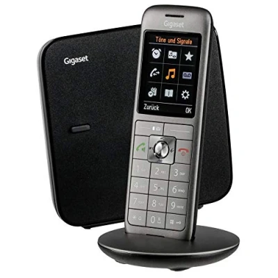 Image de Gigaset CL660 Téléphone sans fil avec ID d&#039;appelant DECTGAP noir, anthracite