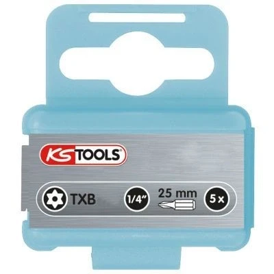 Image de KS TOOLS 910.2345 Bit pour tournevis 6,3 (1/4&quot;)mm (pouces) Acier au nickel chrome