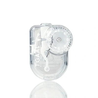Image de Kutsuwa Hi LiNE T&#039;GAAL Taille crayon à angle réglable, transparent (RS028CL)