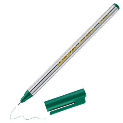 Image de edding 89 Feutre fin Vert 1 stylo Pointe ronde extra fine,3 mm pour une écriture fine et précise, souligner, dessiner le bureau, l&#039;école la maison