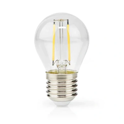 Image de Ampoule LED Filament E27 Décorative G45 45 W Dimmable Style Rétro Nedis Transparent