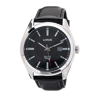 Image de Seiko Hommes Analogique Quartz Montre avec Bracelet en Cuir RX339AX9
