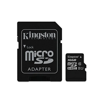 Image de Kingston Technology SDCIT/16GB mémoire flash 16 Go MicroSDHC UHS I Classe 10 Neuf