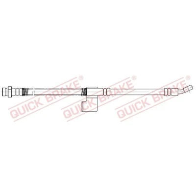 Image de QUICK BRAKE 58.884 Flexible De Frein 502 avec filetage intérieur/taraudage HYUNDAI: Coupe II