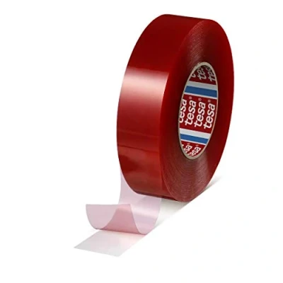 Image de tesa fix 4965 Ruban adhésif double face ultra Transparent Longueur 50 m Différentes largeurs 15 mm x