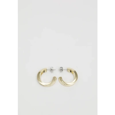 Image de Calvin Klein Polished Twist HOOP Earrings Boucles d&#039;oreilles goldcoloured, Femme, Taille: One Size, Gold coloured