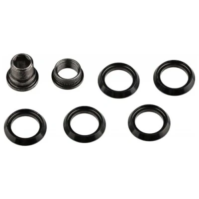 Image de SRAM Crank De Rechange (Qté Spacers Plateaux 5) Y Compris Caché Boulon/Kit Écrou pour Cx1 Chainring Service Et Pièce Unisex Adult, Multicolore, Taille Unique