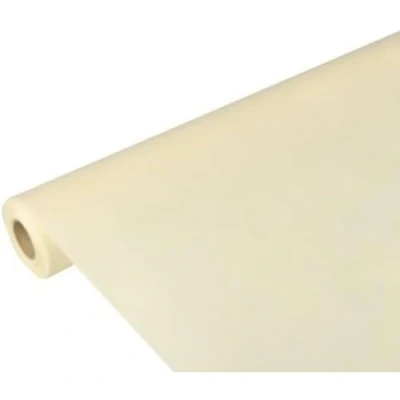Image de Papstar 82287 Soft Selection Nappe en Tissu Imitation Polaire Crème 1,18 m