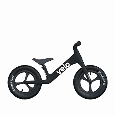 Image de Yvolution, Roue Pro 5024773 Noir Guidon et siège réglables Roues Anti crevaison de 12&quot; Vélo Flexible pour Enfants à partir 3 Ans Plus
