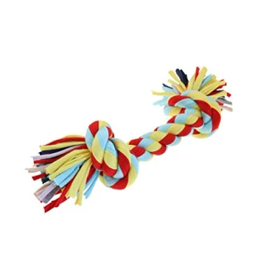 Image de Nuts For Knots Twist Tee Jouet pour Chien en Coton à 2 nœuds