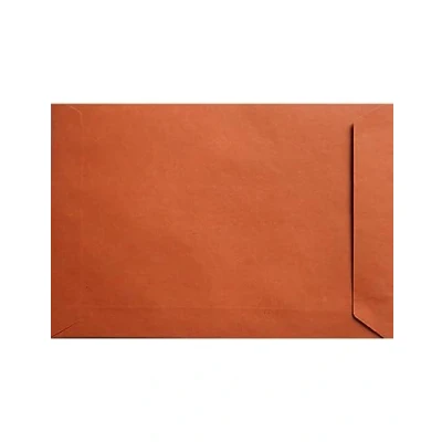 Image de Netuno 100 enveloppes oranges C5 162 x 229 mm 110g Design Eko grandes d&#039;expédition colorées recyclées enveloppe a4 lettre grande papier éco