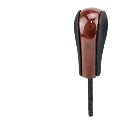Image de Bâton Levier Vitesse Voiture Pour BMW E39 E46 E53 E60 E61 E63 E64 E81 E82 E87 E90 E91 E92 E93 E83 ABS Fibre Carbone Style Pommeau Automatique De Vitesses Manuel(W