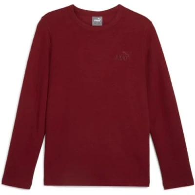 Image de Puma Elevated Longsleeve Tshirt à manches longues, Homme, Taille: XL, Intense red