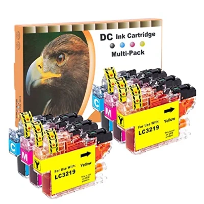 Image de D&amp;C LC3219 XL Cartouches d&#039;encre Compatible Remplacement pour Brother LC 3217 3219 MFC J5330DW J5335DW J5730DW J5930DW J6530DW J6930DW J6935DW (6 Pack)