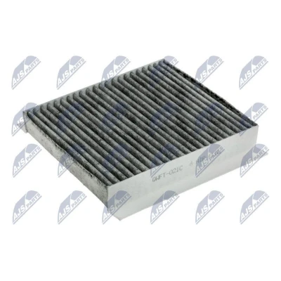 Image de NTY FCF FT 021C Filtre d&#039;habitacle à charbon actif 219mm 266mm 20mm OPEL: Corsa D 3/5 portes, E Adam
