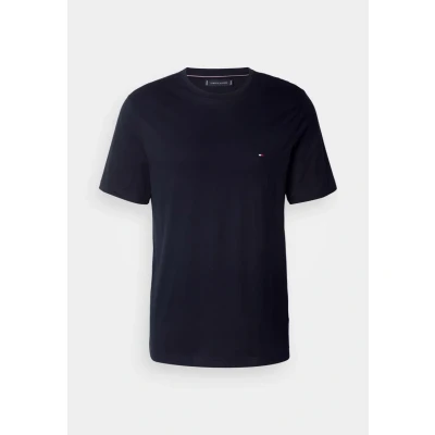 Image de Tommy Hilfiger Essential Solid TEE Tshirt basique, Homme, Taille: XS, Desert sky