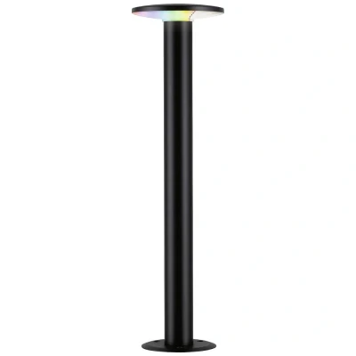 Image de Paulmann 94756 luminaire d&#039;extérieur LED borne Lumineuse Smart Home Zigbee Plate Respect. Insectes IP44 600mm RGBW 200lm 230V gradable Anthr. Métal, 5 W, Anthracite