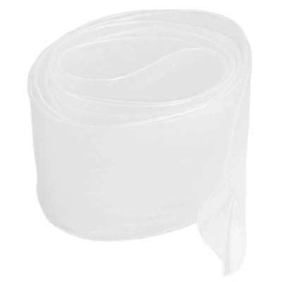 Image de sourcing map Gaine thermorétractable Rapport 2:1 50mm Diamètre Transparent Polyolefin 2M