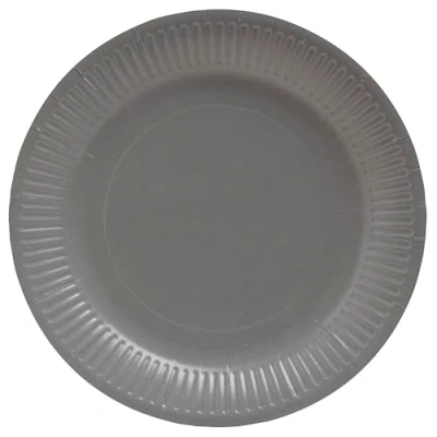 Image de Pro Nappe Réf. 79218i 20 Assiettes diamètre 23 cm carton gris