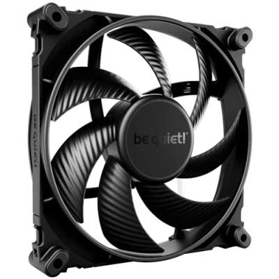 Image de be quiet! Silent Wings 4 140mm Black ventilateur, pales optimisées une performance extraordinairement élevée pression d&#039;air extrêmement fonctionnement pratiquement inaudible, moteur 6 pôles