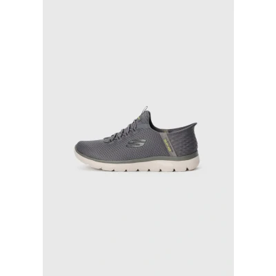 Image de Skechers Homme Summits High Range Hands Free Slip in Basket, Charbon, 42.5 EU Large
