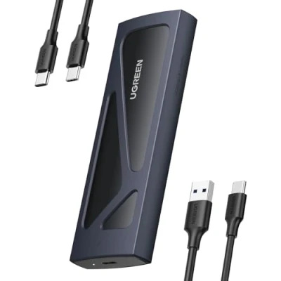 Image de Boîtier SSD NVMe UGREEN M.2 10 Gbps USB 3.2 Gen 2 Compatible Windows et Mac 4 To