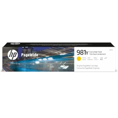 Image de HP 981Y (L0R15A) Jaune Cartouche d&#039;encre Très grande capacité
