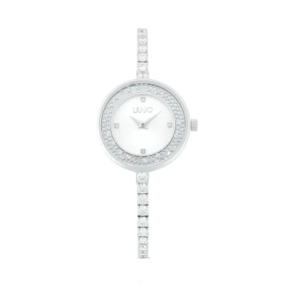 Image de LIU JO WITH Crystals Montre silvercoloured, Femme, Taille: One Size, Silver coloured