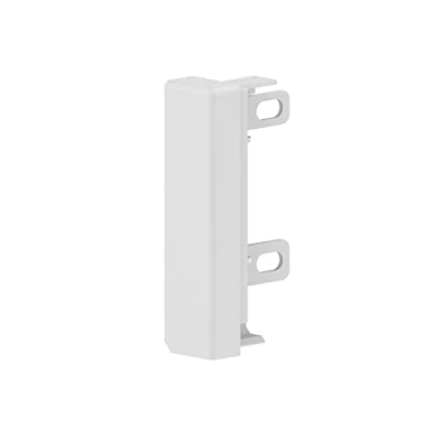 Image de Habengut Embout pour plinthe Gauche en PVC Blanc Contenu : 1 pièce Une Finition Nette