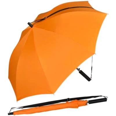 Image de Parapluie automatique iX brella Avec sangle pour le porter sur l&#039;épaule noir 100 cm