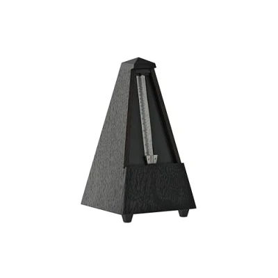 Image de Wittner Métronome Pyramidal Chêne noir mat