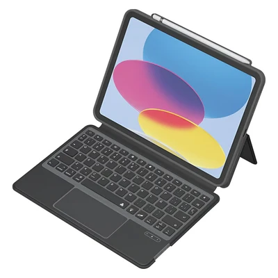 Image de Etui clavier Azerty Espagnol MW Quick Note pour iPad 10.9 10ème génération 2022