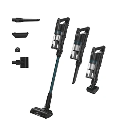 Image de Hoover HF1P10P 011 Aspirateur balai Batterie Sec Sans sac 0,7 L 165 W Noir, Bleu 2,2 Ah Neuf