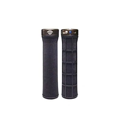 Image de All Mountain Style Poignée VTT Model Berm Grip Légèreté et pour Velo s&#039;adapte à Tous Les Guidons 135 mm 100 g Double Motif, Densité Accessoire Idéal por