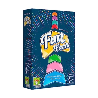 Image de Asmodee Fun Facts Jeu de Table, 4 8 Joueurs, 8+ édition en Italien