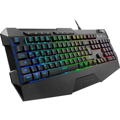 Image de Clavier Mécanique Sharkoon Skiller SGK4 QWERTY LED RGB Filaire