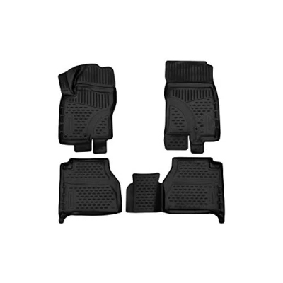 Image de Element Tapis de Sol 3D en Caoutchouc antidérapant pour Nissan Frontier Crew Cab 18 20 Pick up