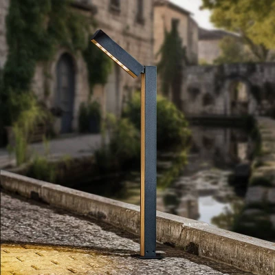 Image de Lucande Taskalin borne LED à 1 lampe, 70 cm