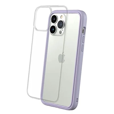 Image de RhinoShield Coque Compatible avec [iPhone 13 Pro Max] Mod NX Protection Fine Personnalisable Technologie Absorption des Chocs [sans BPA] Lavande