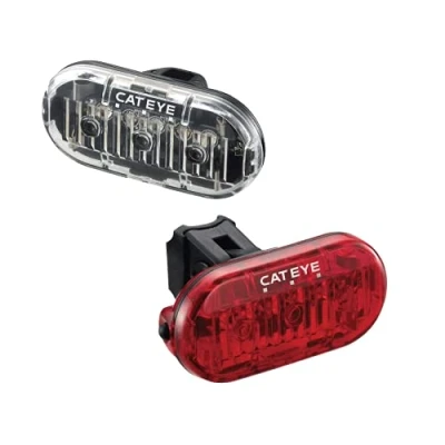 Image de CatEye Omni 3 F/R Set TL LD135 Feux et réflecteurs pour vélo Noir 36,0 x 75,0 21,9 mm