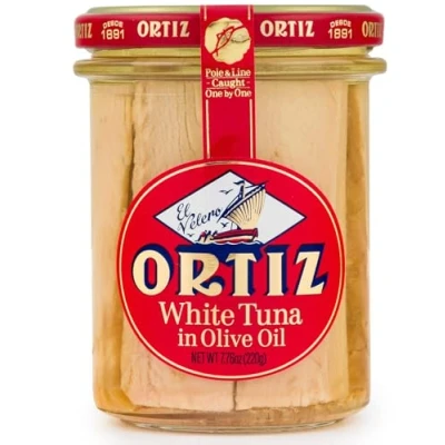 Image de Ortiz Voilier Bonito du nord dans une huile d&#039;olive 150 g …