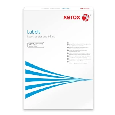 Image de Xerox 003R97400 étiquettes 210 x 297 mm boîte de 100 feuilles a4 = à coins arrondis blanc