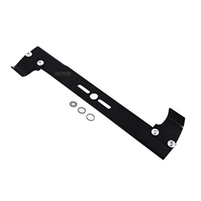 Image de 46 cm (18&quot;) Lame de rechange universelle pour tondeuse à gazon avec sac ramassage/éjection latérale Ailes hautes