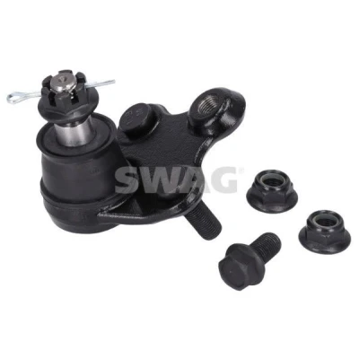 Image de SWAG 85 94 2115 Rotule de suspension Essieu avant gauche, inférieur, droit avec ecrou crénelé 17,4 pour bras oscillant transversal