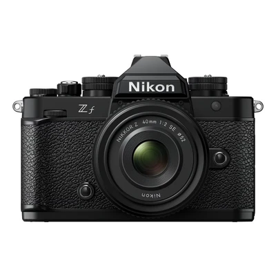 Image de Nikon kit Z f + 40mm f/2 SE, Appareil Photo Hybride capteur Plein Format (24,5 MP, 4K Ultra HD à 60p, Expeed 7, Rafale 30 i/s, écran Tactile orientable,..)